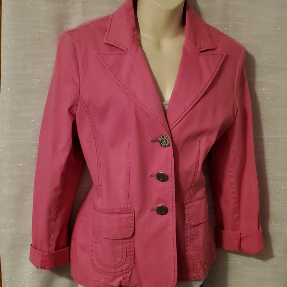 Tribal pink jacket